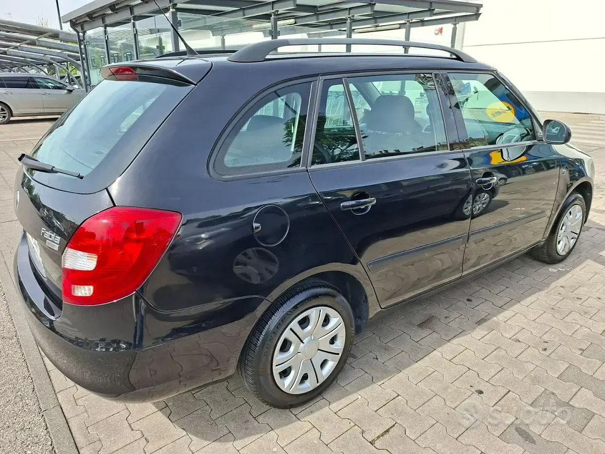 Usata Skoda Fabia Style 69 CV (50 kW) 2008 Nero Station wagon