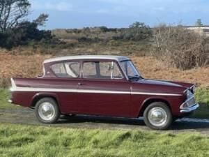 Usata Ford Anglia 49 CV (36 kW) 1966 Rosso Berlina