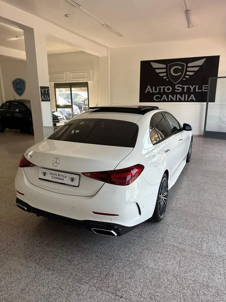 Usata Mercedes C300 Premium Plus 265 CV (194 kW) 2021 Bianco Berlina