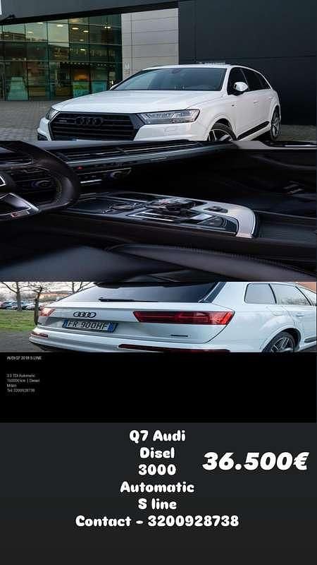 Usata Audi Q7 S-Line 326 CV (239 kW) 2018 SUV