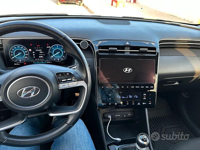 Begagnad Hyundai Tucson 136 HK (100 kW) 2022 Vit SUV