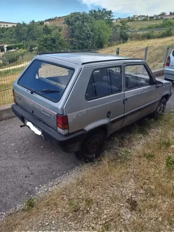 Usata Fiat Panda S 34 CV (25 kW) 1990 Grigio Utilitaria