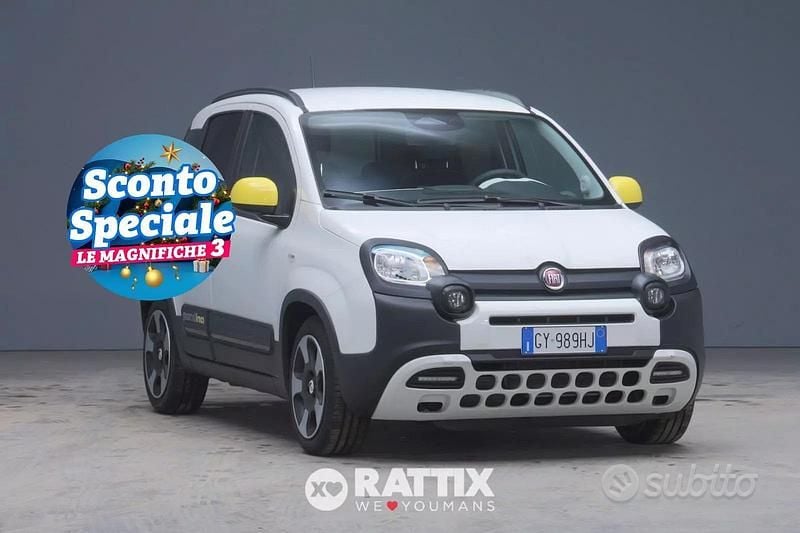 Bianco Usata 2025 Fiat Panda Cross Due volumi | 11.700 € (Buon prezzo) - Immagine 1/4