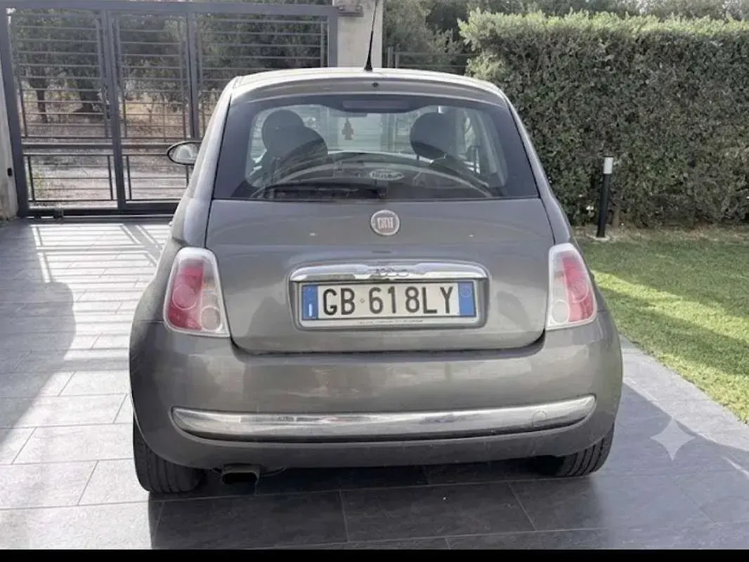Usata Fiat 500 Lounge 95 CV (69 kW) 2011 Grigio Utilitaria
