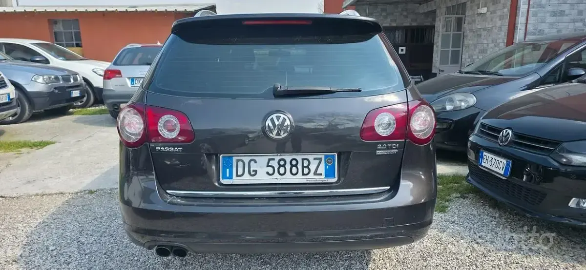 Usata VW Passat Sportline 140 CV (102 kW) 2007 Grigio Station wagon