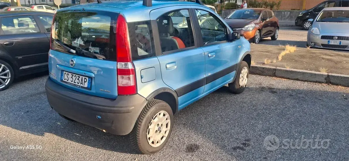 Usata Fiat Panda 60 CV (44 kW) 2004 Grigio Utilitaria