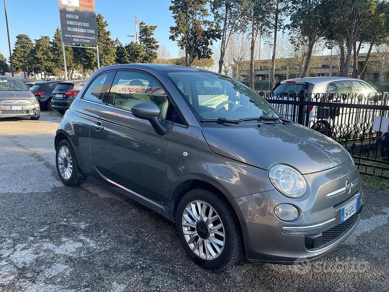 Usata Fiat 500 Lounge 69 CV (50 kW) 2014 Grigio Berlina