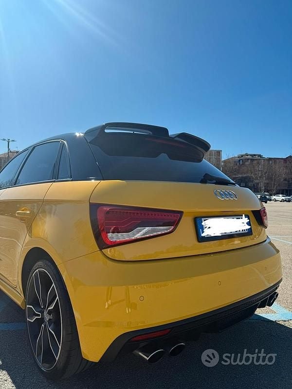 Usata Audi S1 231 CV (169 kW) 2016 Giallo Utilitaria