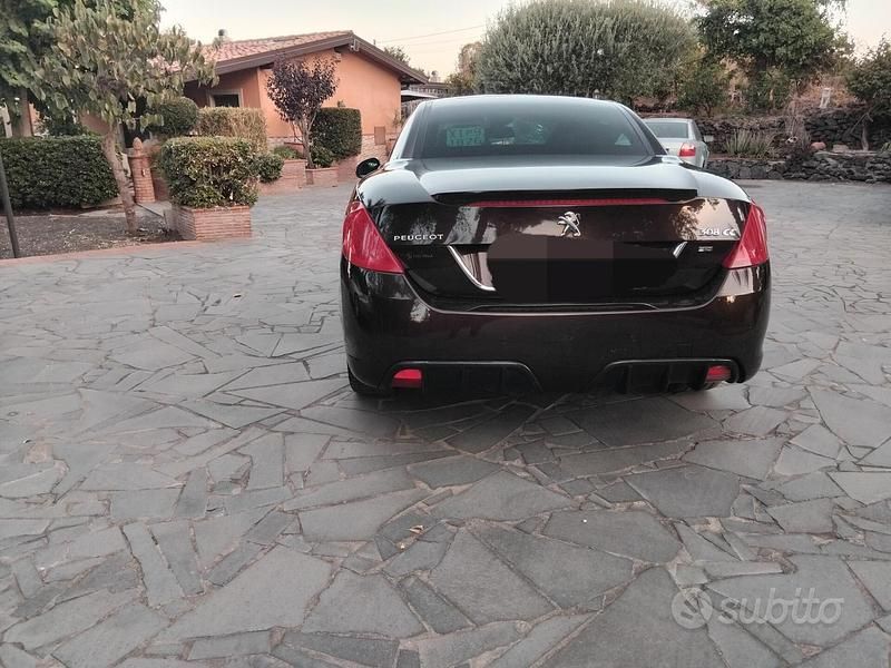 Usata Peugeot 308 CC Allure 112 CV (82 kW) 2012 Marrone Cabrio