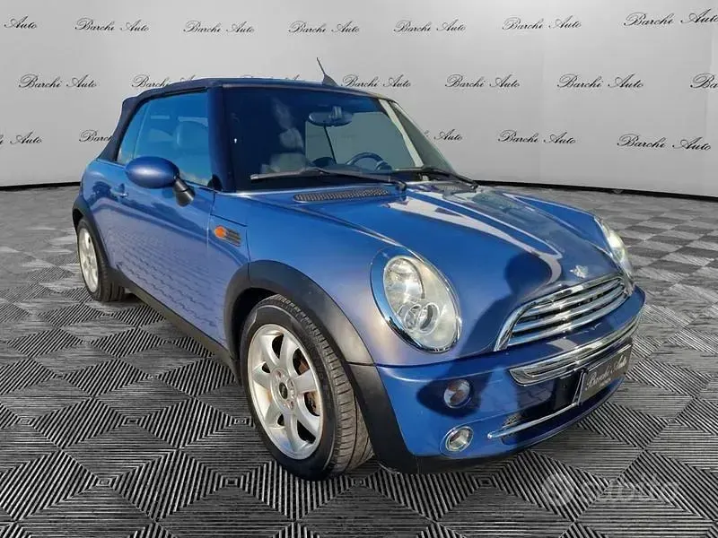 Usata Mini Cooper S Cabriolet 116 CV (85 kW) 2007 Blu/azzurro Cabrio