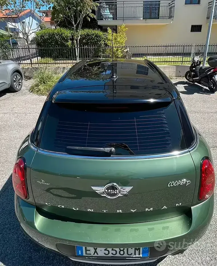 Usata Mini Countryman 111 CV (81 kW) 2014 Verde SUV