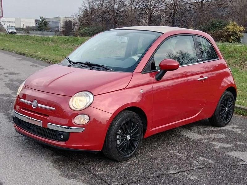 Usata Fiat 500C Lounge 101 CV (74 kW) 2009 Rosso Cabrio