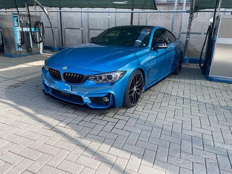 Usata BMW 428 M Sport 245 CV (180 kW) 2014 Blu Berlina