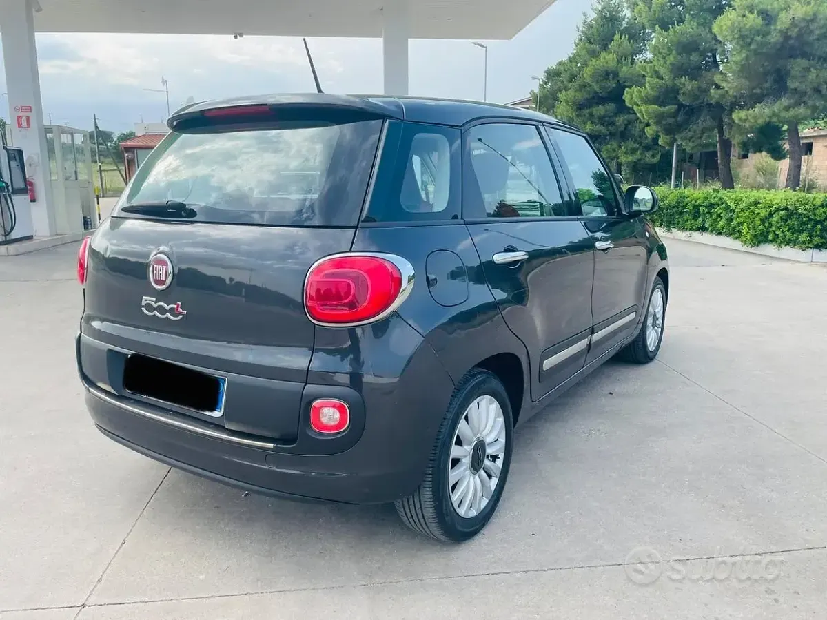 Usata Fiat 500L Lounge 84 CV (61 kW) 2016 Grigio Monovolume
