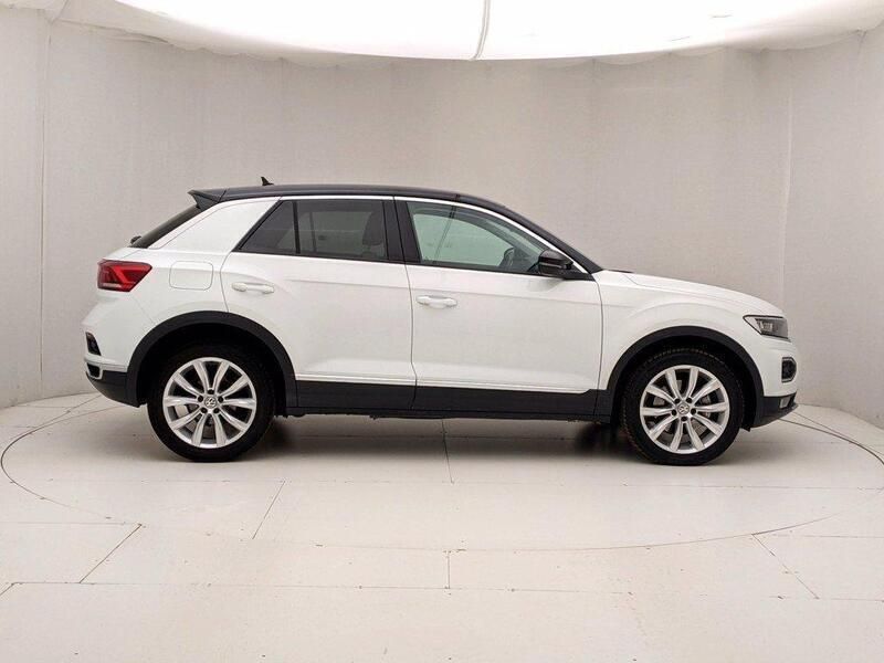 Usata VW T-Roc Advance 116 CV (85 kW) 2018 Bianco SUV
