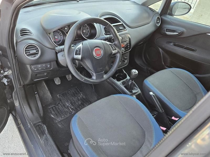 Usata Fiat Punto Lounge 95 CV (69 kW) 2012 Bianco Utilitaria