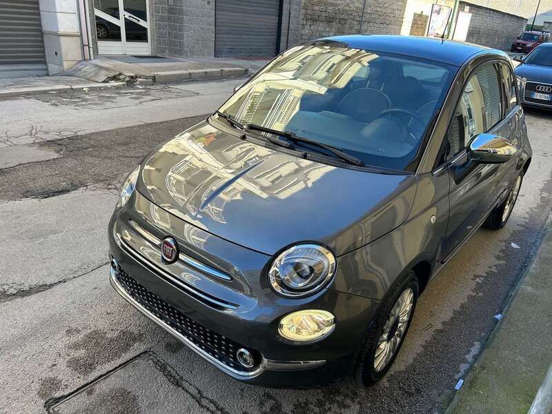 Usata Fiat 500 Lounge 69 CV (50 kW) 2017 Grigio Utilitaria