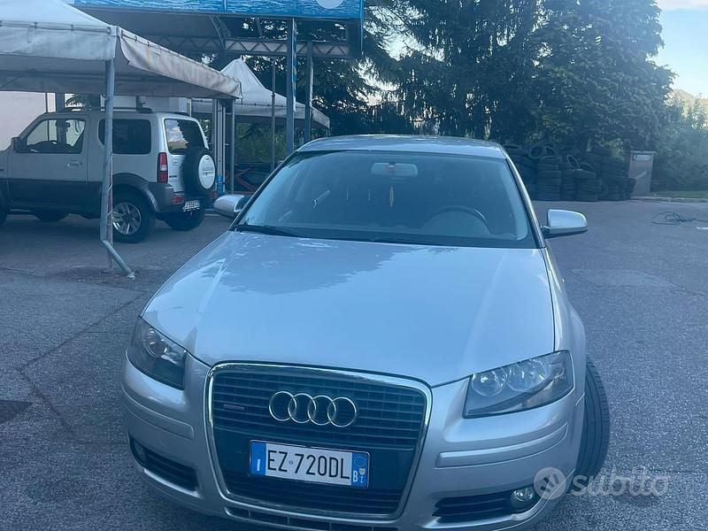 Usata Audi A3 Attraction 170 CV (125 kW) 2007 Grigio Utilitaria