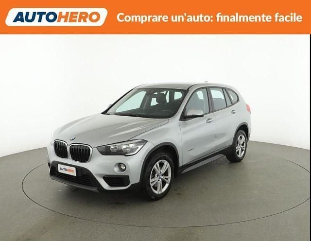 Usata BMW X1 Advantage 150 CV (110 kW) 2017 Argento SUV