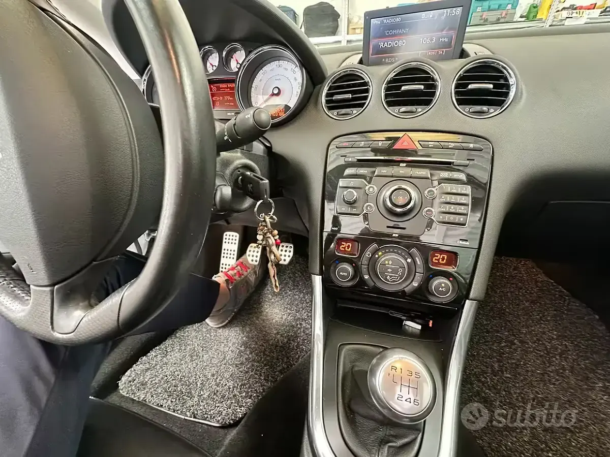 Usata Peugeot 308 CC 2009 Bianco Cabrio