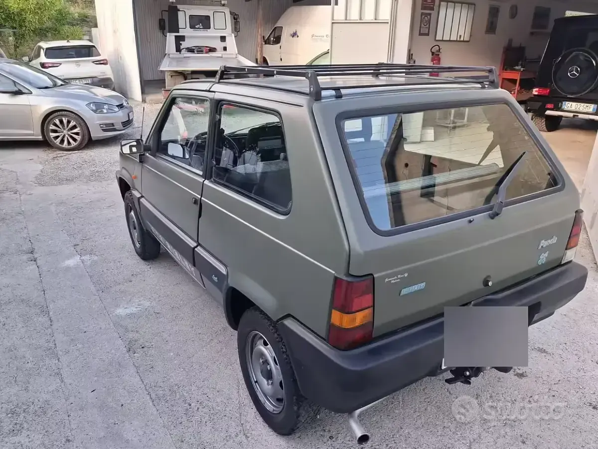 Usata Fiat Panda 50 CV (36 kW) 1988 Verde Berlina