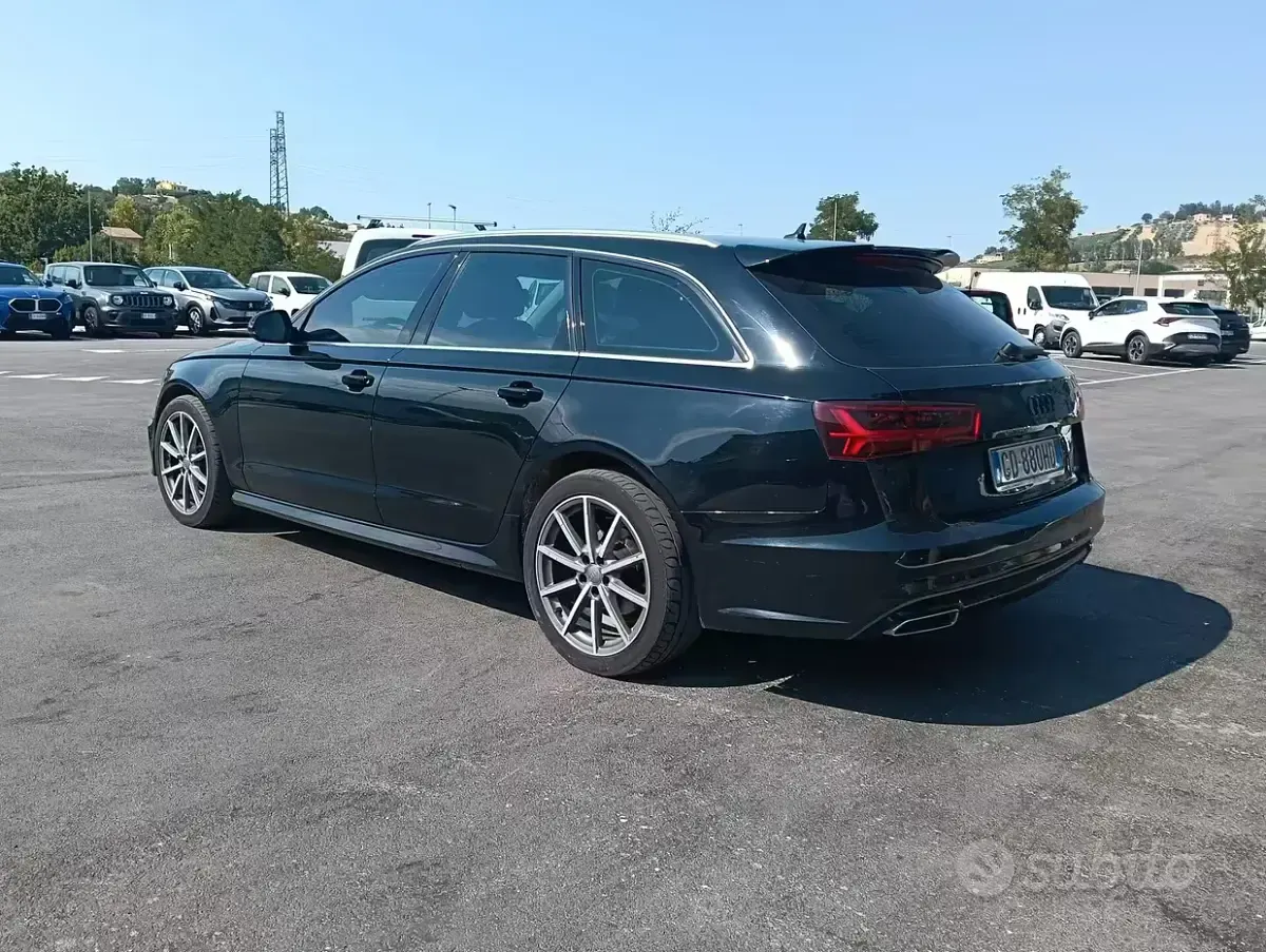Usata Audi A6 190 CV (139 kW) 2018 Nero Station wagon