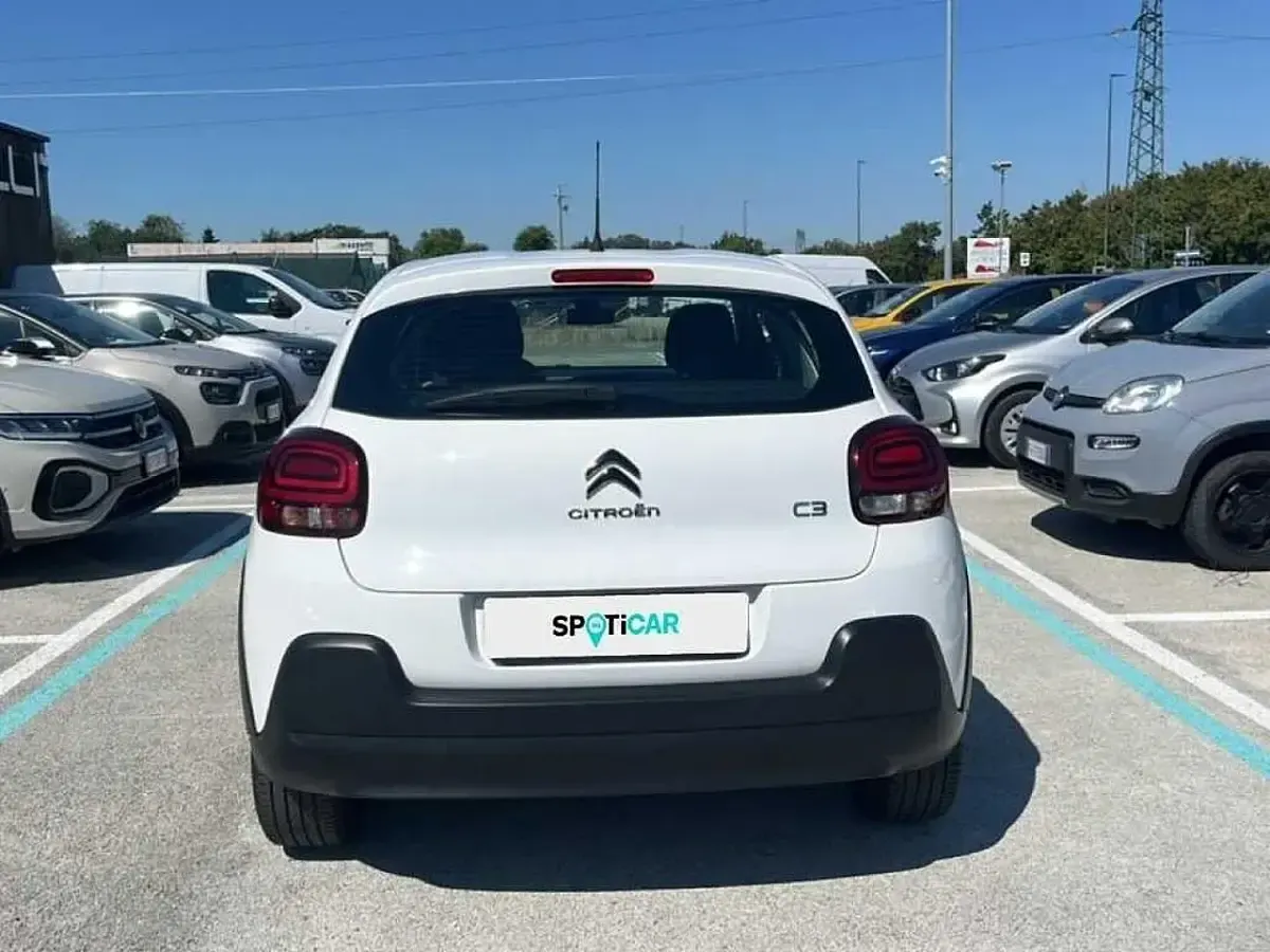 Usata Citroën C3 Feel 102 CV (75 kW) 2021 Bianco banquise Utilitaria
