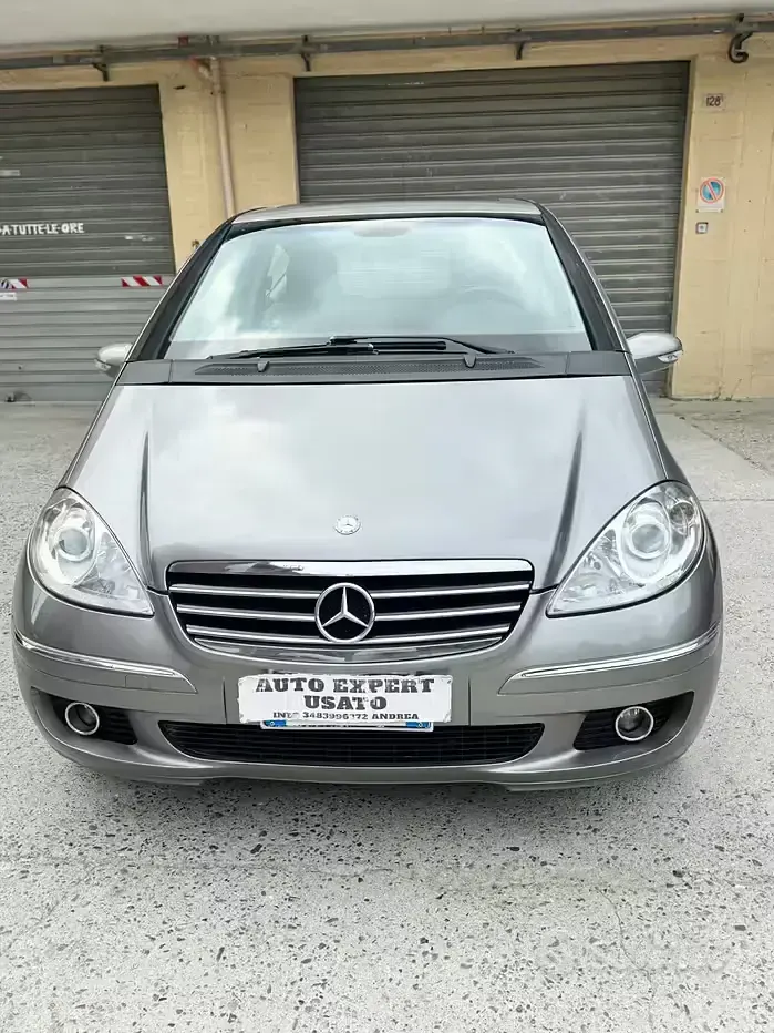 Usata Mercedes A160 Avantgarde 82 CV (60 kW) 2006 Grigio Coupé