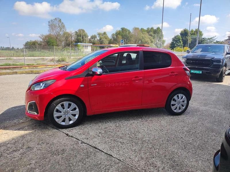 Usata Peugeot 108 Allure 72 CV (52 kW) 2019 Rosso Utilitaria
