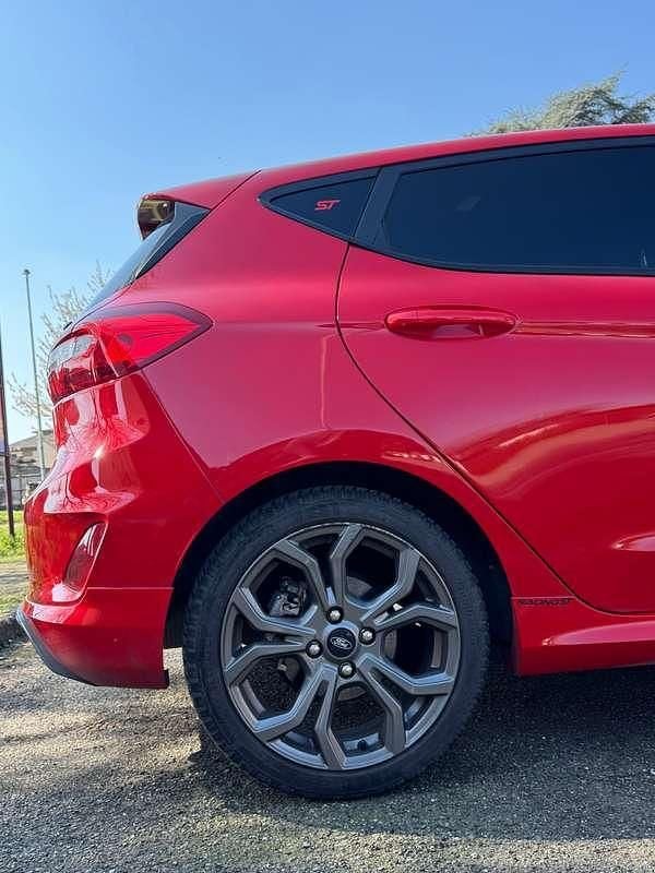 Usata Ford Fiesta ST-Line 101 CV (74 kW) 2019 Rosso Utilitaria