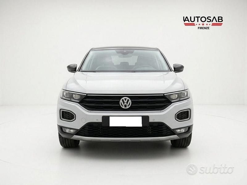 Usata VW T-Roc 150 CV (110 kW) 2018 Grigio SUV