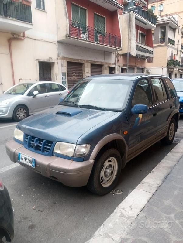 Usata Kia Sportage 2001 Blu SUV