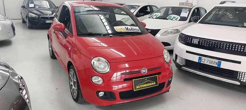 Usata Fiat 500S Sport 69 CV (50 kW) 2013 Rosso Utilitaria
