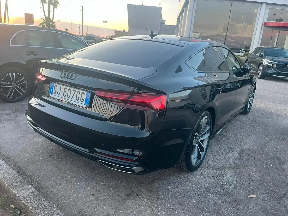 Usata Audi A5 203 CV (149 kW) 2022 Nero Coupé