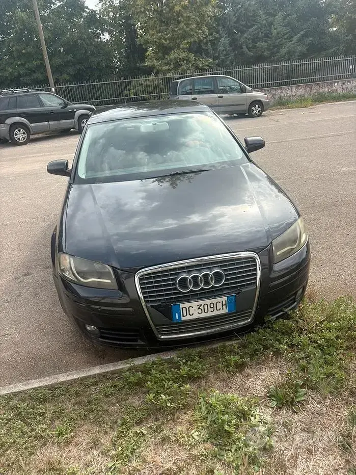 Usata Audi A3 Comfort 150 CV (110 kW) 2006 Nero Utilitaria