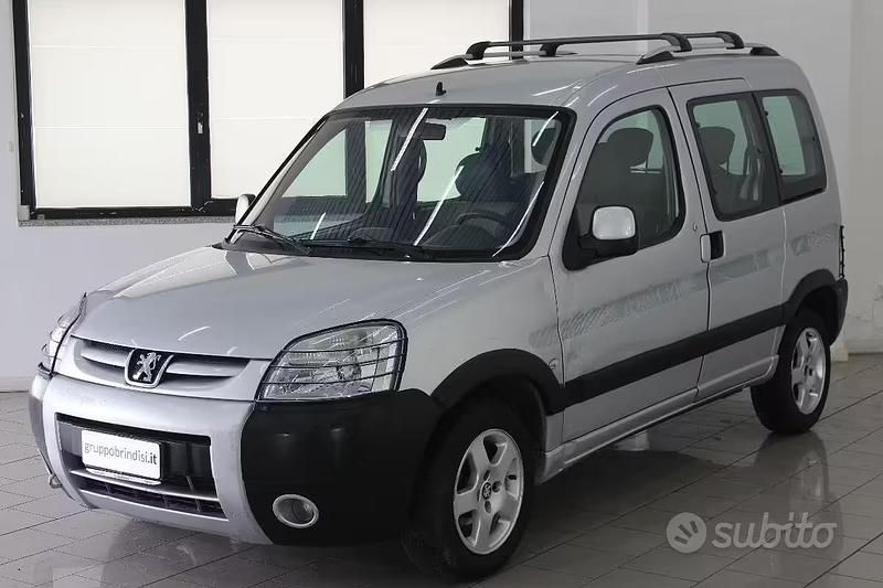 Usata Peugeot Partner 90 CV (66 kW) 2006 Verde Monovolume