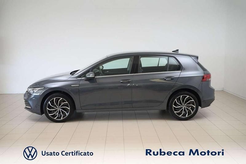Usata VW Golf VIII Style 116 CV (85 kW) 2021 Grigio Berlina