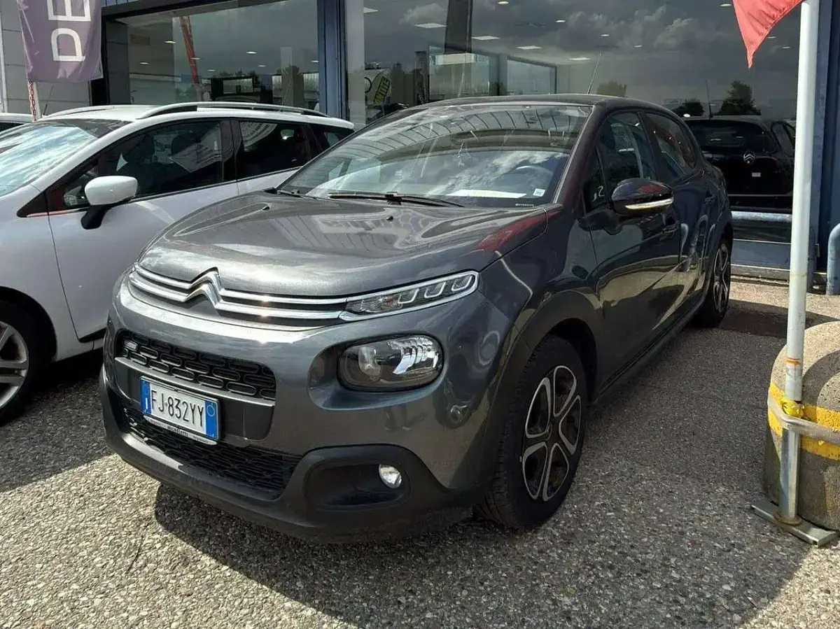 Usata Citroën C3 Feel 82 CV (60 kW) 2017 Grigio Berlina