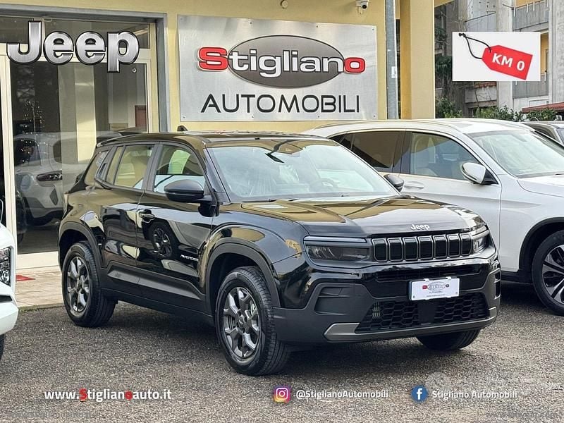 Nuova Jeep Avenger Longitude 2025 Nero SUV