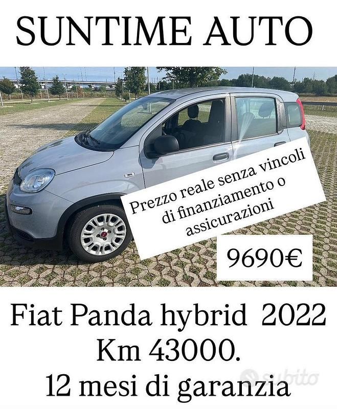 Usata Fiat Panda Easy 69 CV (50 kW) 2020 Rosso Utilitaria