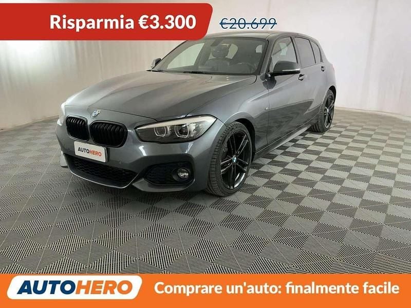 Usata BMW 118 M Sport 150 CV (110 kW) 2018 Grigio Utilitaria