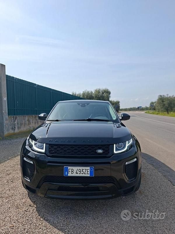 Usata Land Rover Range Rover evoque SE 180 CV (132 kW) 2016 Nero SUV