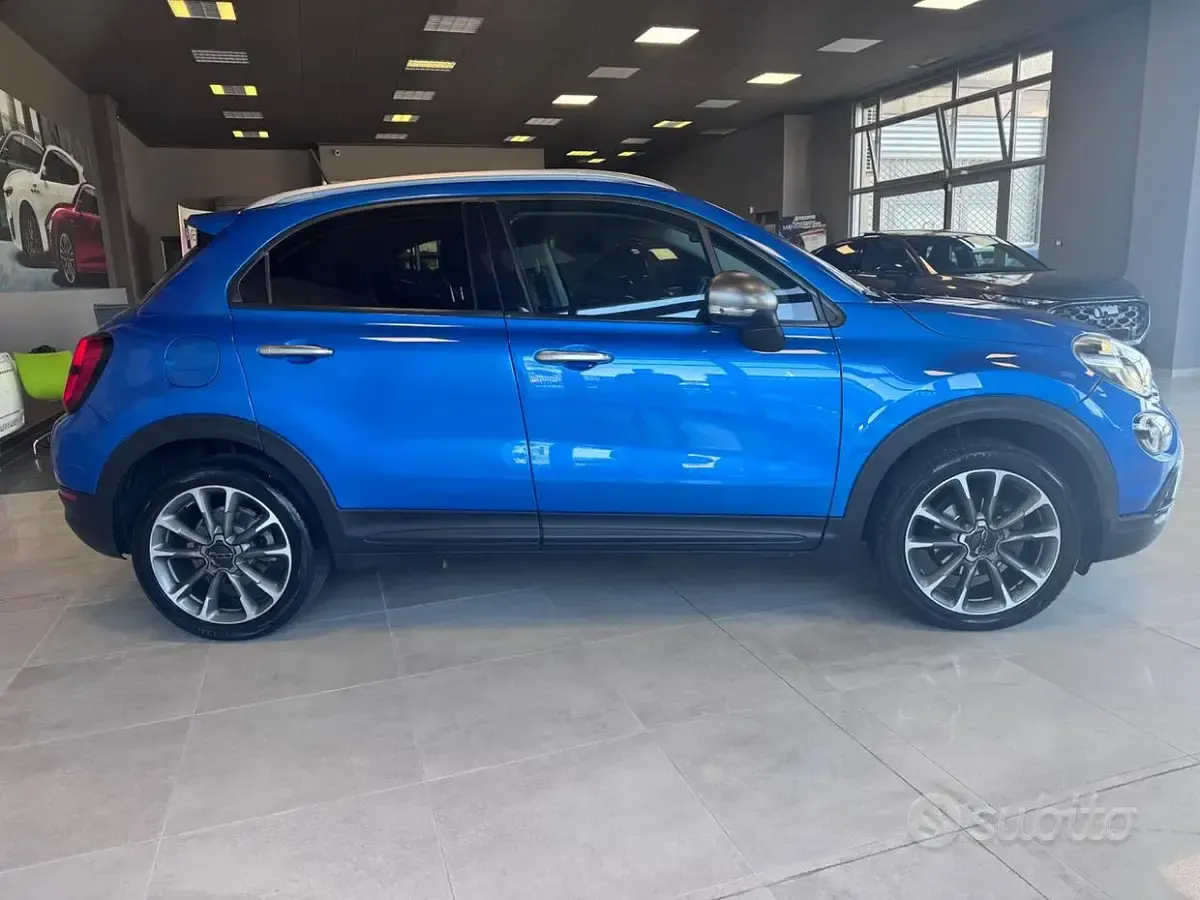 Usata Fiat 500X Cross Plus 120 CV (88 kW) 2019 Blu SUV