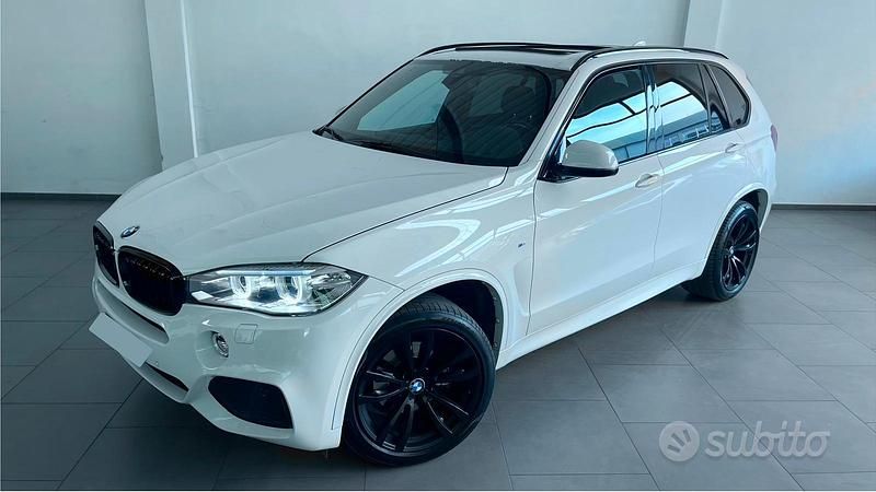 Usata BMW X5 M Sport 258 CV (189 kW) 2014 Bianco SUV
