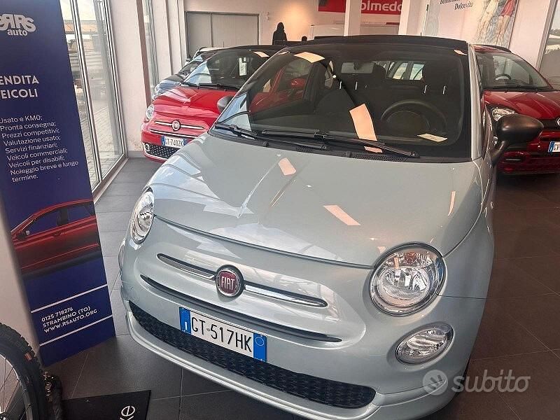 Usata Fiat 500 70 CV (51 kW) 2024 Verde Cabrio