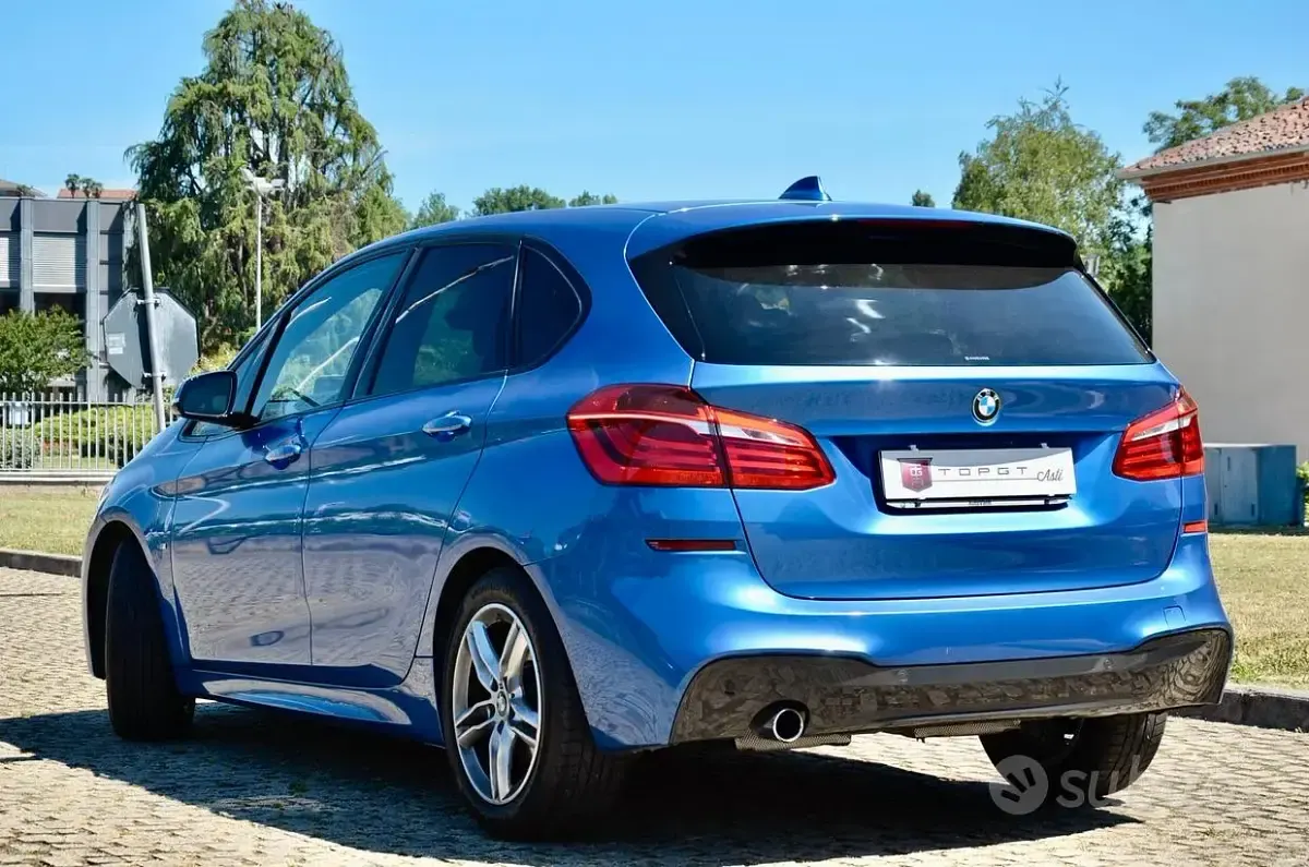 Usata BMW 218 Gran Tourer M Sport 136 CV (100 kW) 2017 Bluazzurro Monovolume