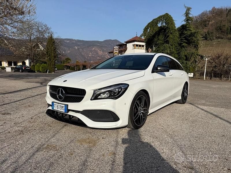 Usata Mercedes CLA220 Premium 170 CV (125 kW) 2018 Bianco Berlina