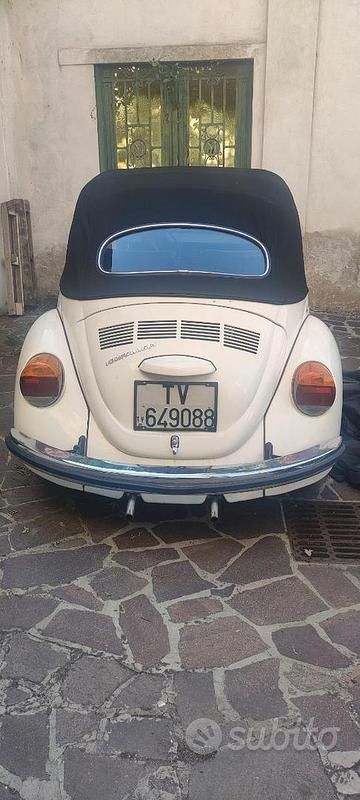 Usata VW Beetle Cabriolet 1970 Bianco Cabrio