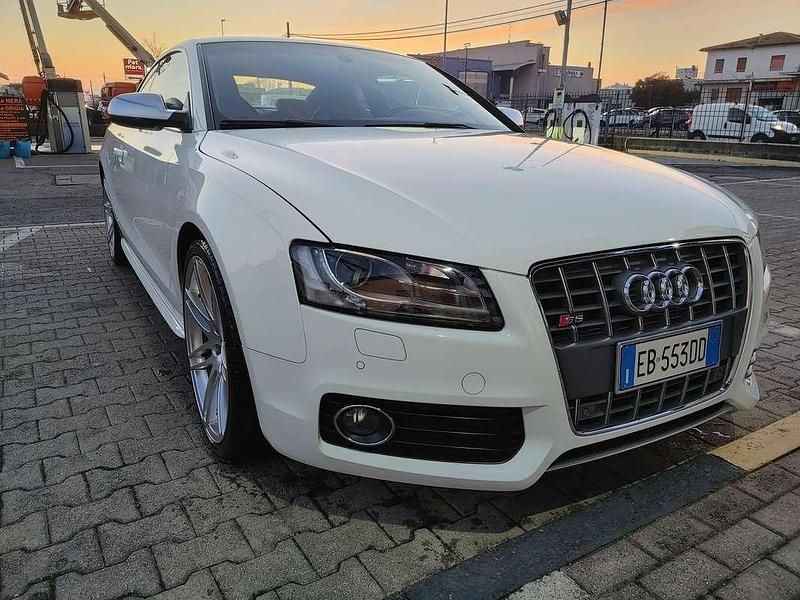 Usata Audi S5 Cabriolet Ambiente 354 CV (260 kW) 2010 Bianco Coupé