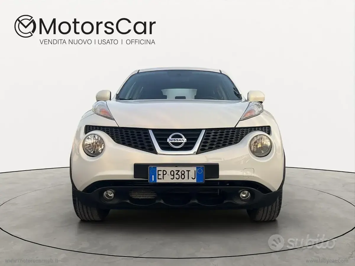 Usata Nissan Juke Visia 110 CV (80 kW) 2013 Bianco SUV